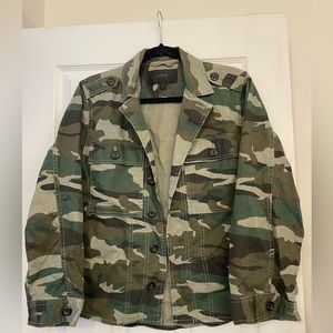 Utility Jacket, Camo, JCrew